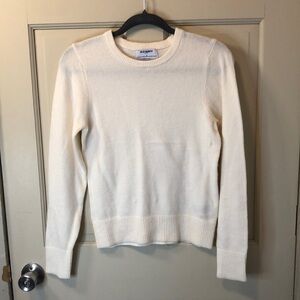NWT | Size S | Old Navy So Soft | Cream Ling Sleeve Crewneck Sweater